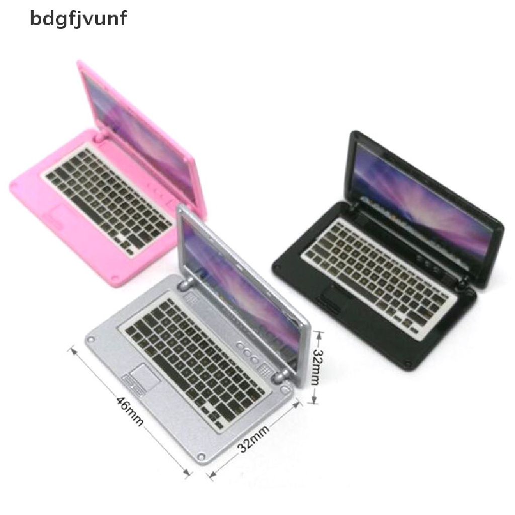 Laptop Đồ Chơi Mini Tỉ Lệ 1: 12 Cho Bé