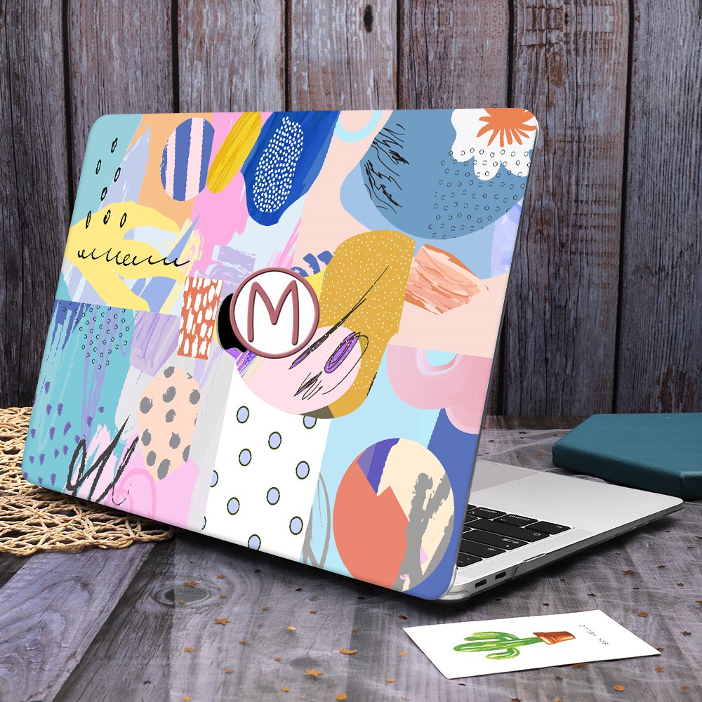 Colour Art  case Compatible for MacBook 2022 M2 Air 13 inch Case 2020 2019 2018 A2337 M1 A2179 A1932 Pro 14 M1 15 16 Case with Keyboard Cover for Air 13 Retina Display and Touch ID