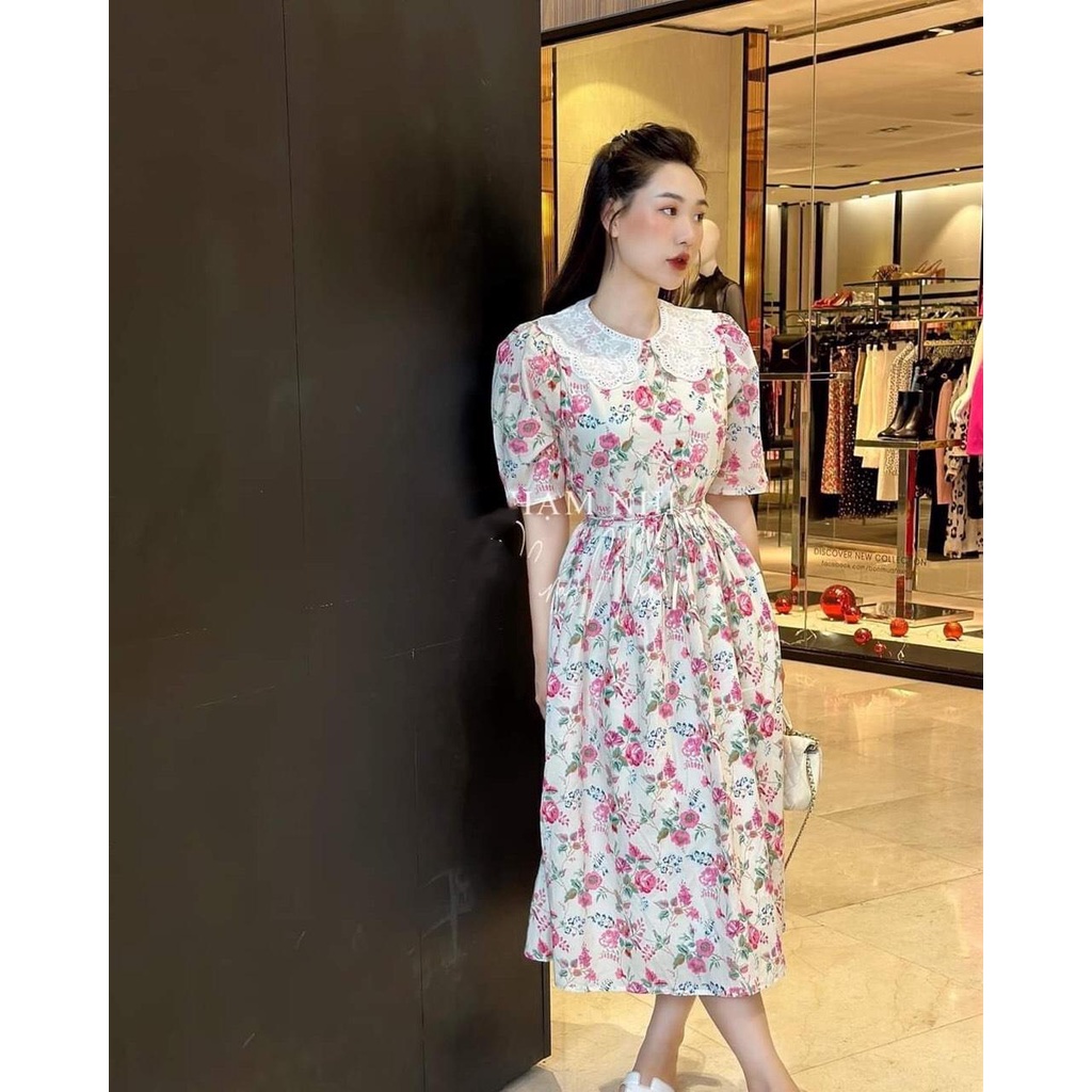 Đầm Midi Cổ Bèo Z.a.r.a