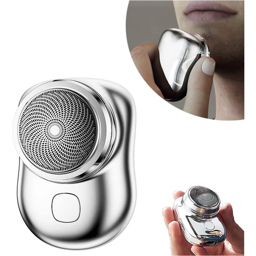 [Hàng Nội Địa] Máy cạo râu nam mini bỏ túi sạc usb tiện dụng, Dao cạo râu điện chống nước IPX7 - BH 12 Tháng