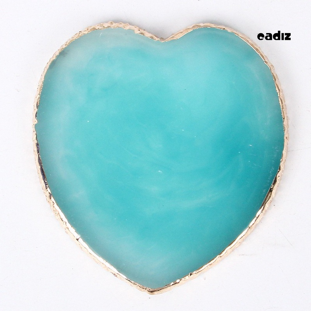 Bảng Pha Màu Vẽ Móng Nghệ Thuật Viền Tròn Trái Tim Phong Cách Nhật Bản