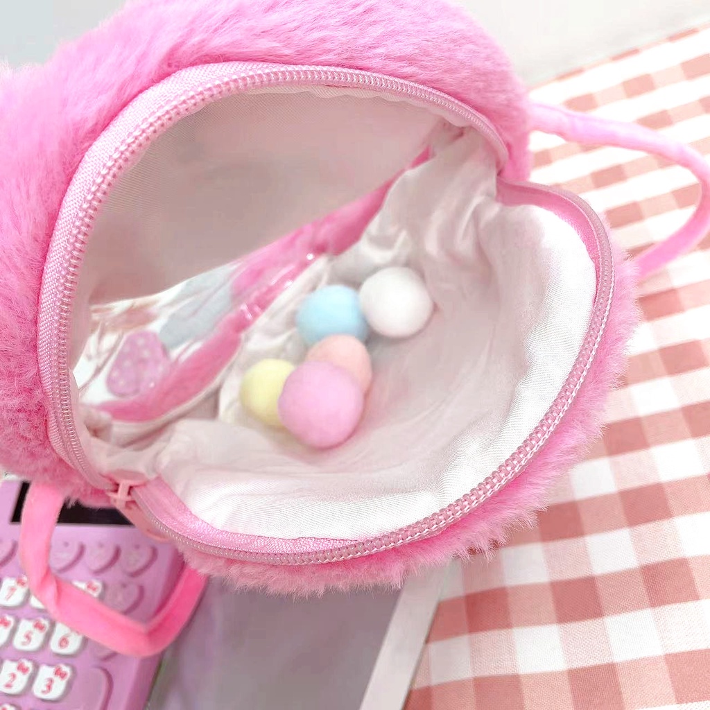 Túi Đeo Chéo Nhỏ Một Bên Vai Kirby Nhồi Bông Hoạt Hình 20CM 8-inch Quà Tặng Cho Học Sinh Trẻ Em