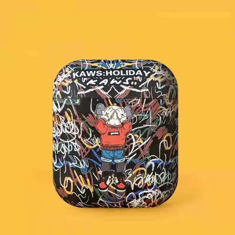 Case Airpods 2, Pro, 3 Ốp Tai Nghe Bluetooth Không Dây Kaws Holiday, Vỏ Bao Nhựa TPU Chống Bám Bẩn Vân Tay - LAG Store