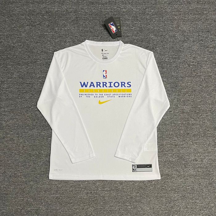 Áo Thun Bóng Rổ Tay Dài Phối Lưới Lakers Warriors Speedboats Mau Khô Giữ Ấm Khi Chơi Thể Thao