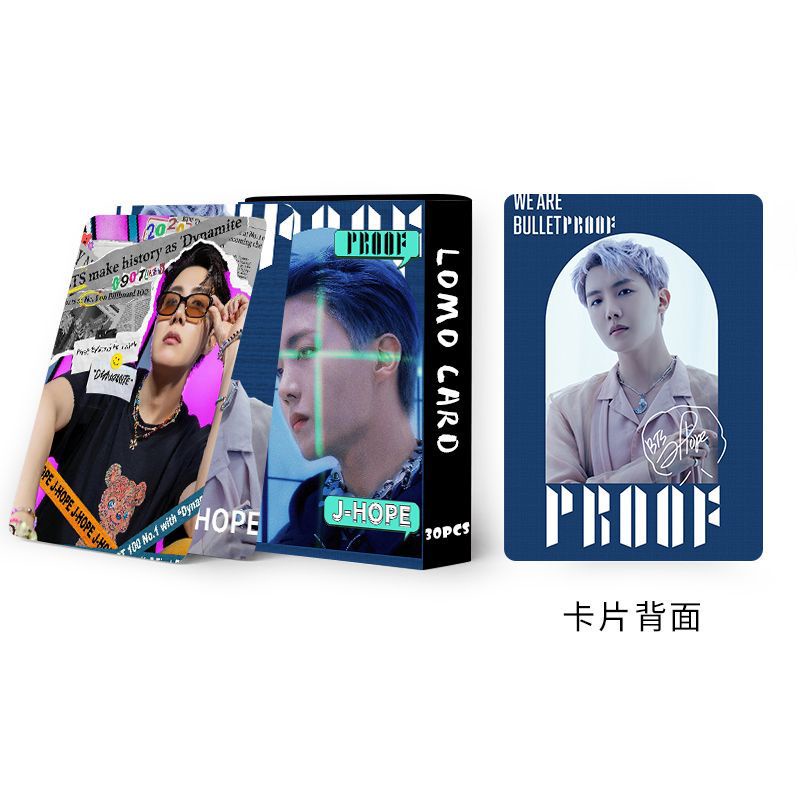 Lomo Card 30 tấm BTS Album PROOF JHOPE