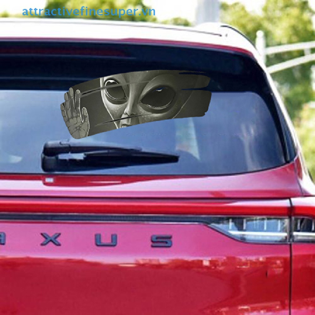 Sticker Người Ngoài Hành Tinh 3D 11.8 X 7.87 in