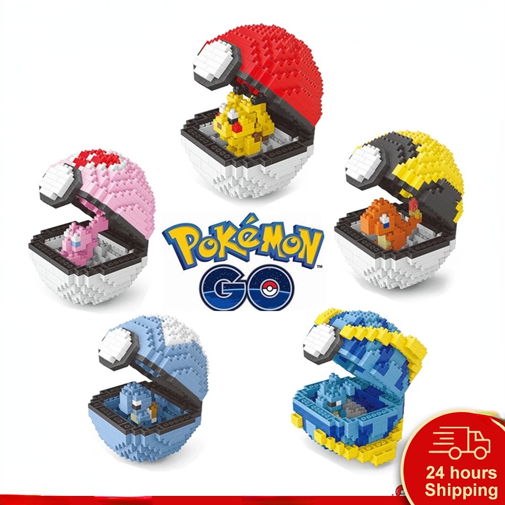 Bộ Đồ Chơi Lắp Ráp Lego Hoạt Hình Pokemon Cho Trẻ Mẫu Giáo