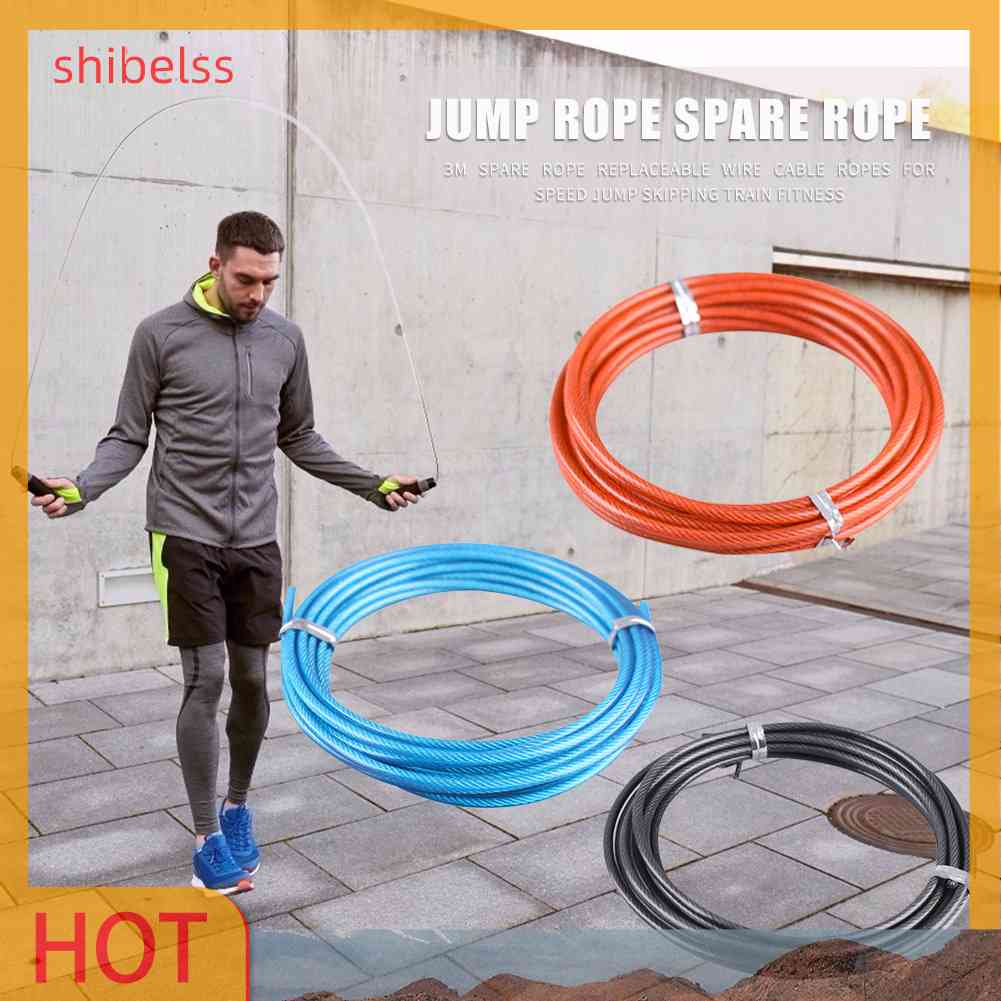 Dây Nhảy Thể Dục 3m Dây Thép Có Thể Thay Thế