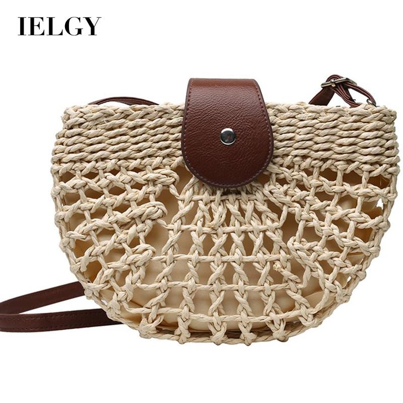 Túi cói Bằng Rơm Phong Cách Phương Tây Dễ Phối Đồ Cho Nữ