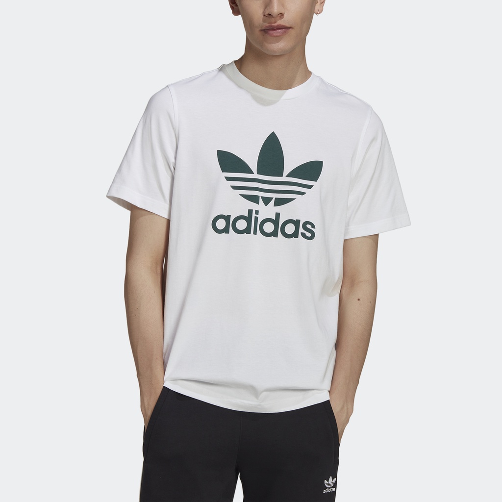 Adidas Phong cách sống Áo Thun Ba Lá Classics Adicolor Nam trắng HK5227