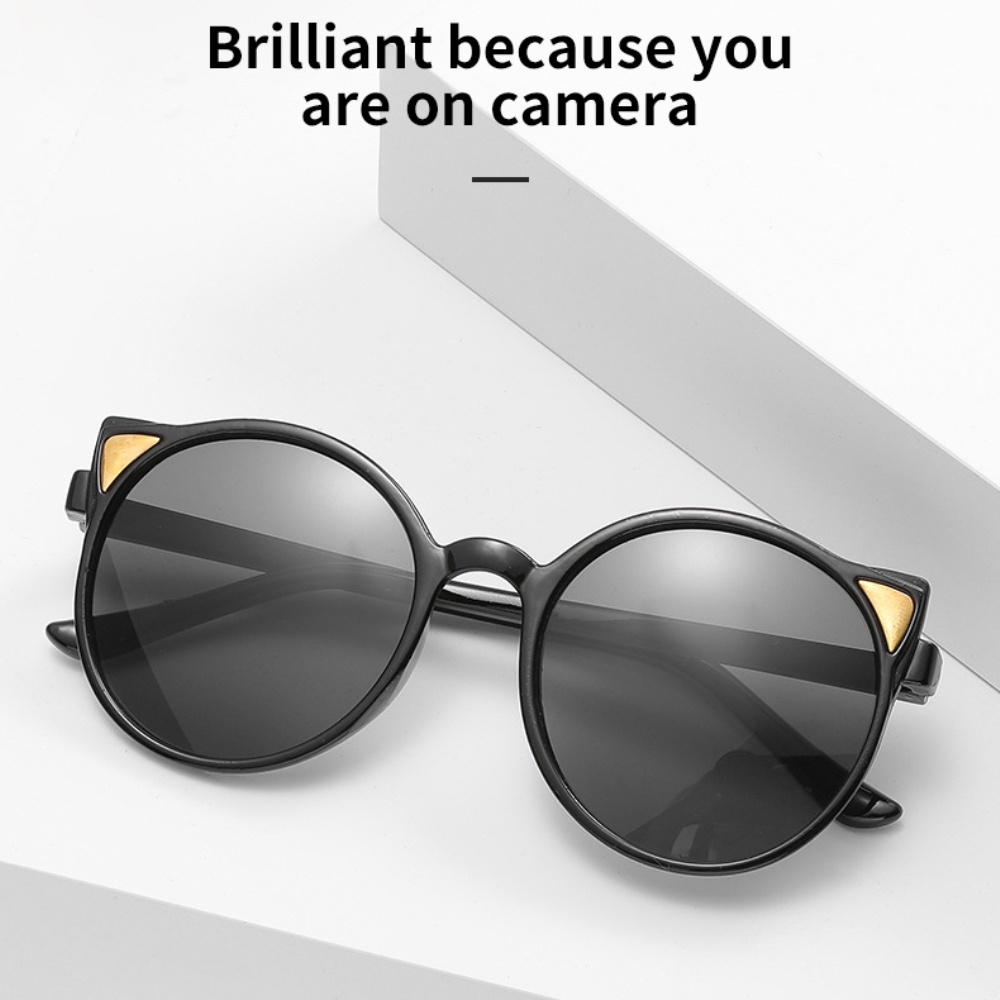 Kính Mát Gọng Mắt Mèo Chống Tia UV Cho Bé