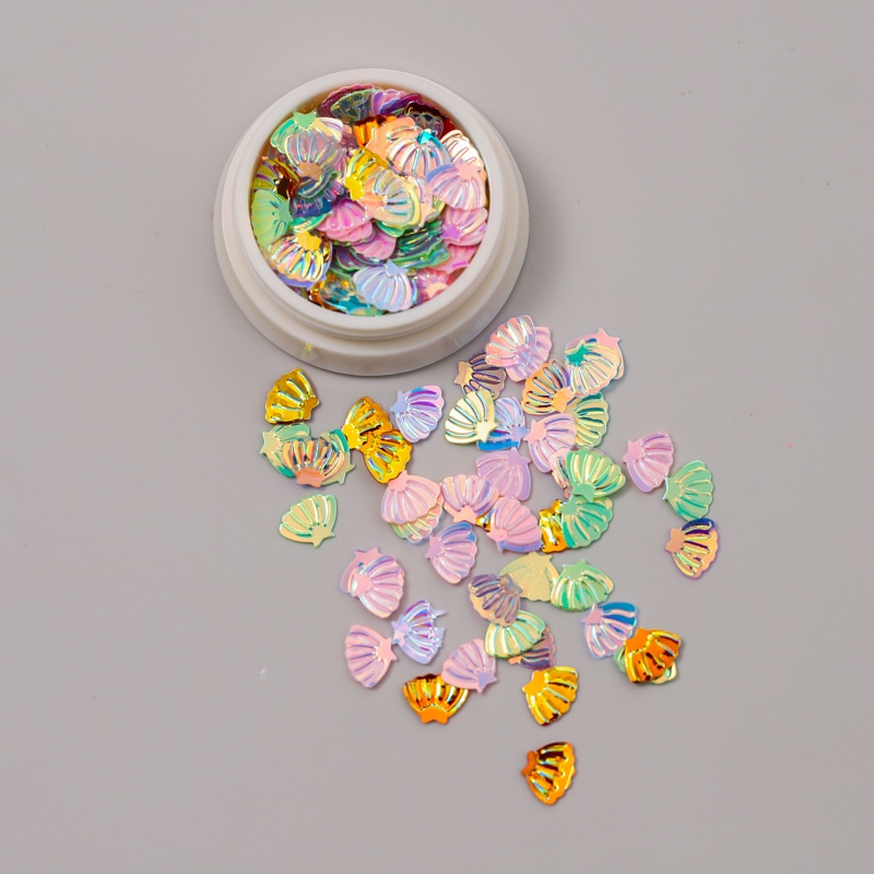 Phụ Kiện Trang Trí Móng Tay Hình Hoa Tuyết / Bướm / Trái Tim Nhiều Màu Sắc Lấp Lánh