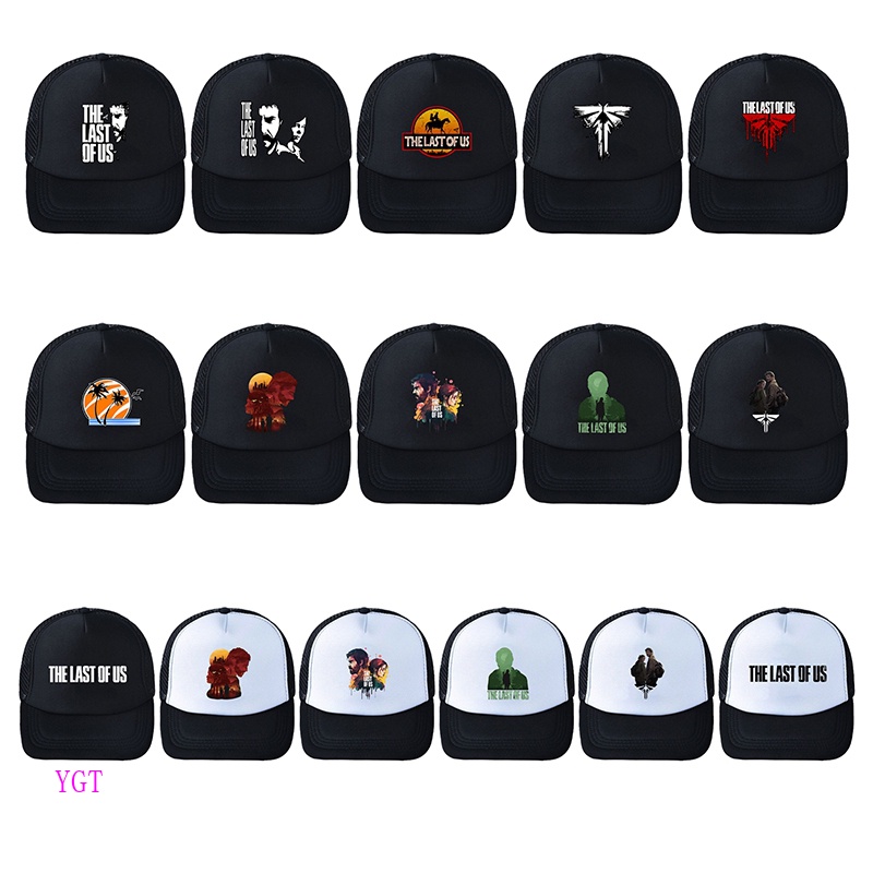Ygt Mũ Lưỡi Trai Màu Trơn In Chữ The Last of Us Thời Trang Cho Nữ