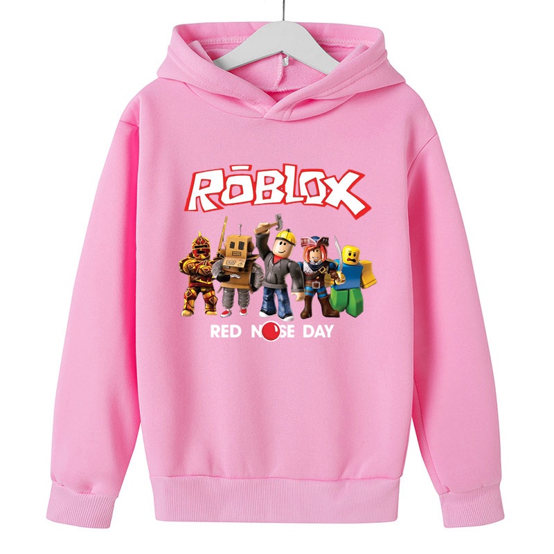 Áo Hoodie In Hoạt Hình Roblox 2023 Vui Nhộn Cho Bé