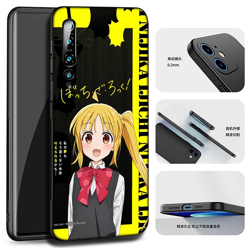 Ôp Điện Thoại Silicon Dẻo Họa Tiết Hoạt Hình bocchi Cho realme 2 a5 3 5 6 6i 7 7i pro realme6i lnz224 Ốp