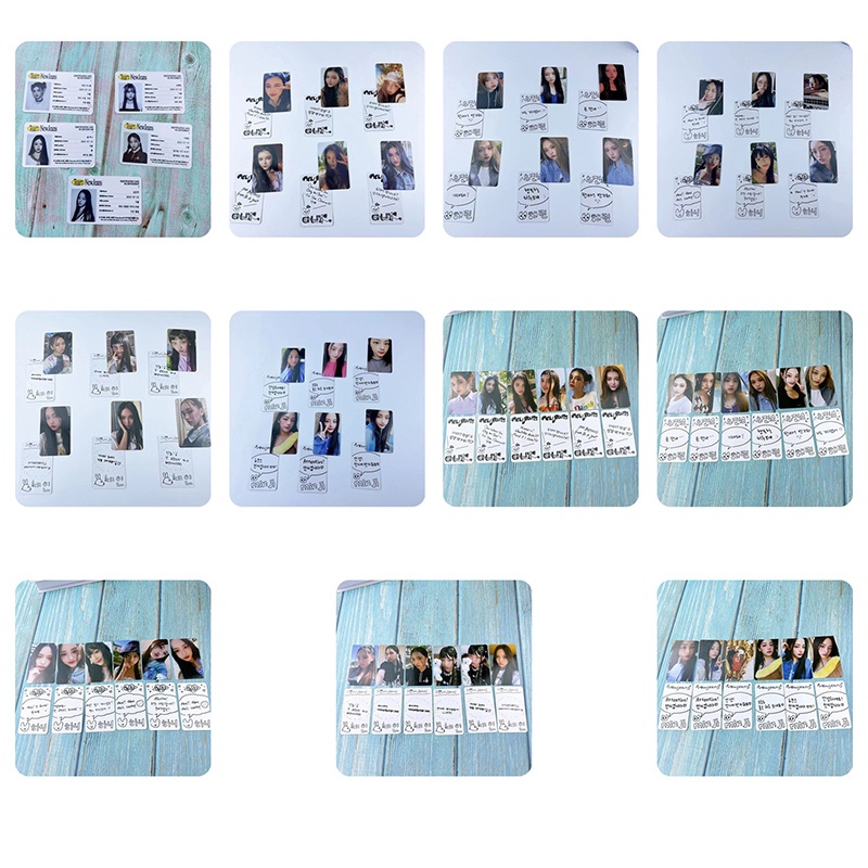 Bộ 5 tấm ảnh lomo các thành viên nhóm nhạc Kpop Newjeni Minji Danielle Hyein