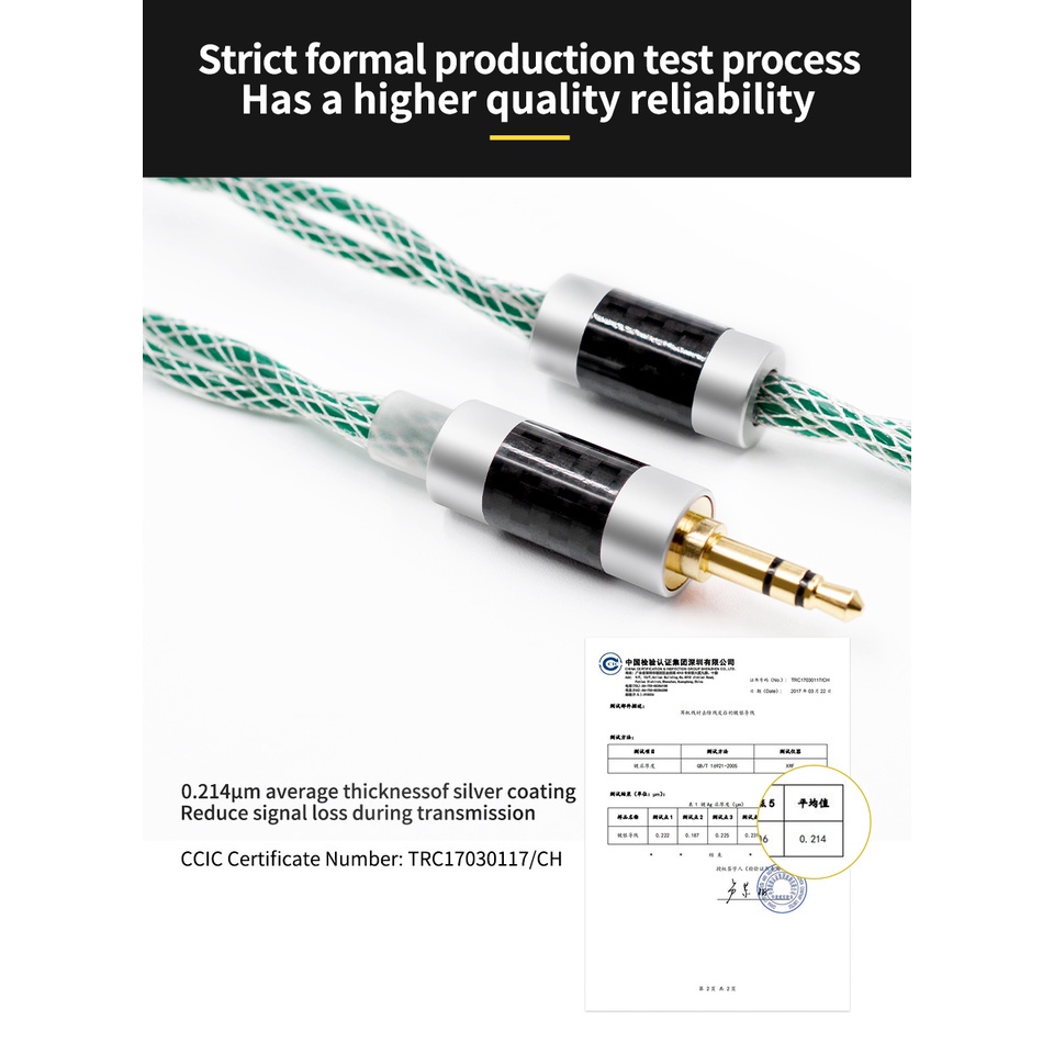Dây Cáp Tai Nghe kz 8 Lõi Mạ Bạc Cho kz zsn pro zsx Dq6zas as16 zex pro zs10 pro mt1