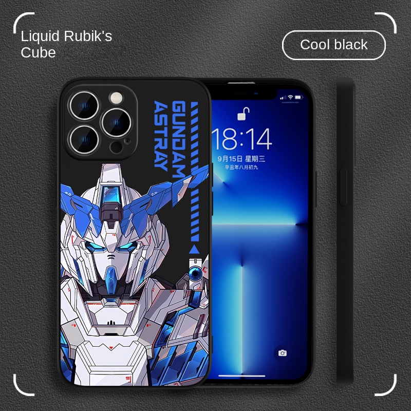 Gundam Ốp Điện Thoại In Hình Hoạt Hình Sáng Tạo Cho Iphone 14 12 13pro 11Promax x 8plus7 xr xsmax 6s mini6