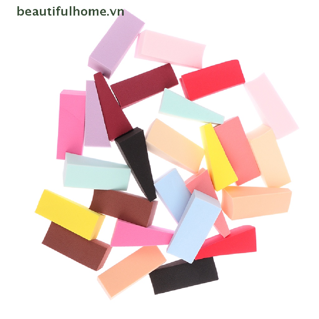 BEAUTY BLENDER Set 50 Mút Trang Điểm Siêu Mềm Hình Tam Giác