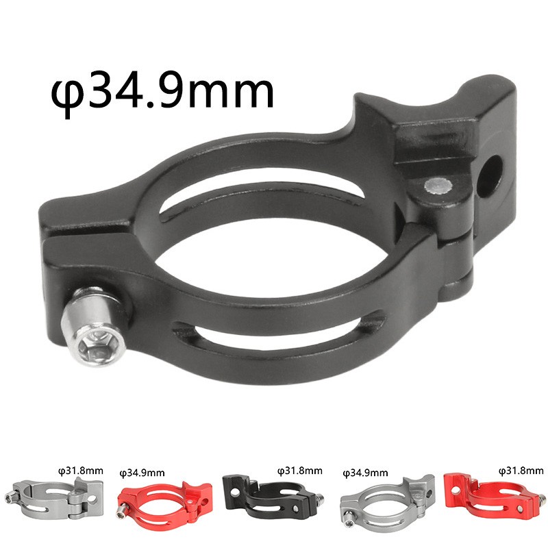 Vòng Kẹp Cùi Đề Trước Bằng Hợp Kim Nhôm 31.8 / 34.9mm Cho Xe Đạp