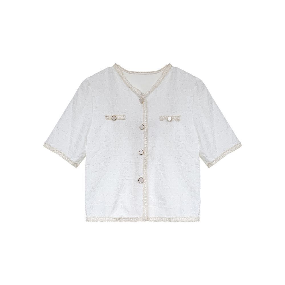 Áo Sơ Mi Dáng Rộng In Họa Tiết Hoa Phong Cách Pháp Thời Trang Mùa Hè 2023 Cho Nữ