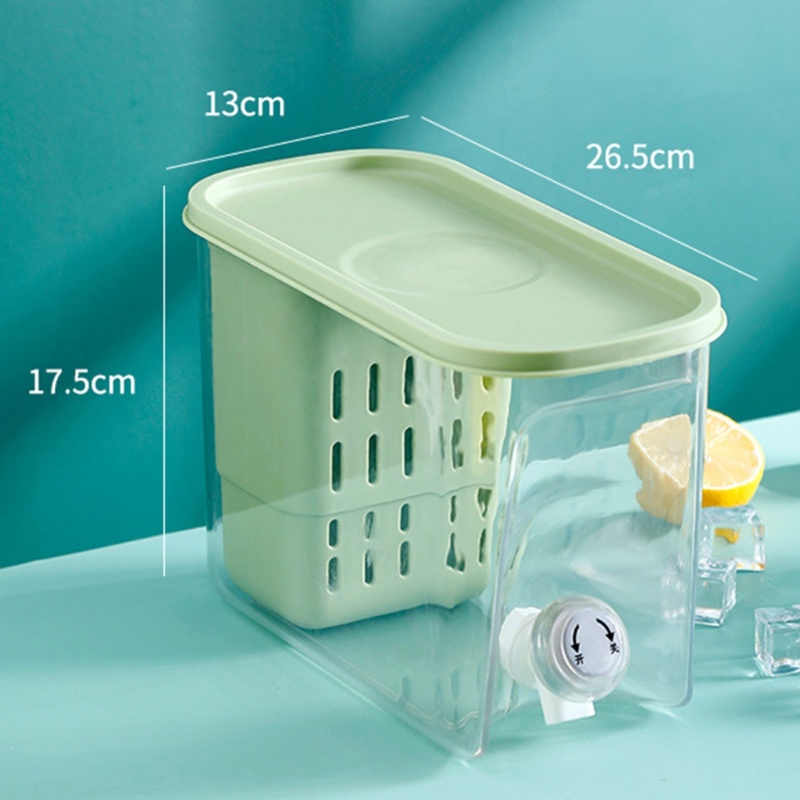 Bình Đựng Nước Bằng Nhựa PP Dung Tích Lớn 5800ML Tiện Dụng