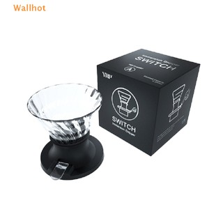 Phin lọc cà phê nhỏ giọt V60 bằng thủy tinh hình chữ V