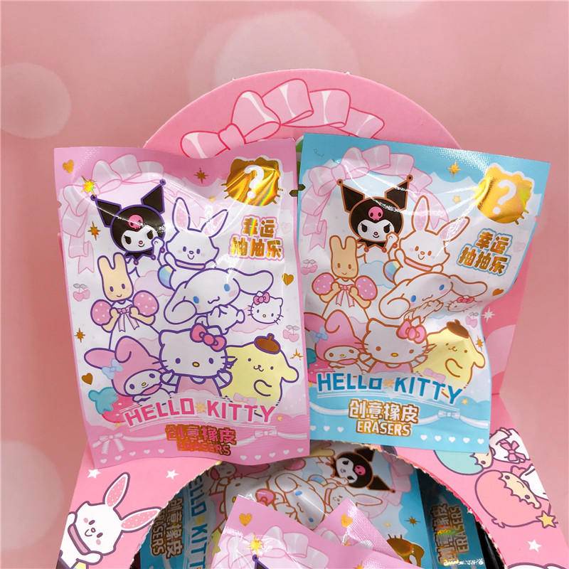 SANRIO 1 Gôm Tẩy Hình Động Vật Dễ Thương