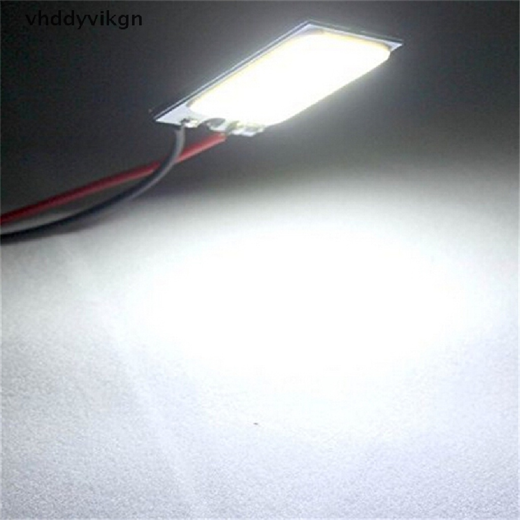 1 Đèn LED COB 18 Bóng BA9S T10 Festoon 12V Ánh Sáng Trắng Cho Xe Hơi