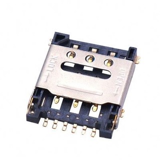 Khay cắm nano sim 6 chân open-lock