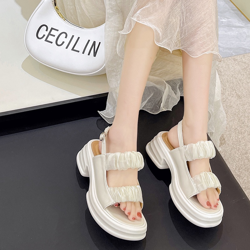 Xăng đan Đế Dày Cao Cấp Thời Trang Đi Biển Cho Nữ