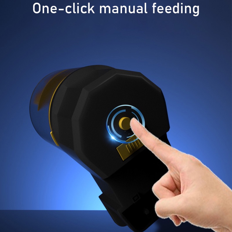 Petko Thiết Bị Cho Cá Ăn Tự Động Hẹn Giờ Hình Tròn