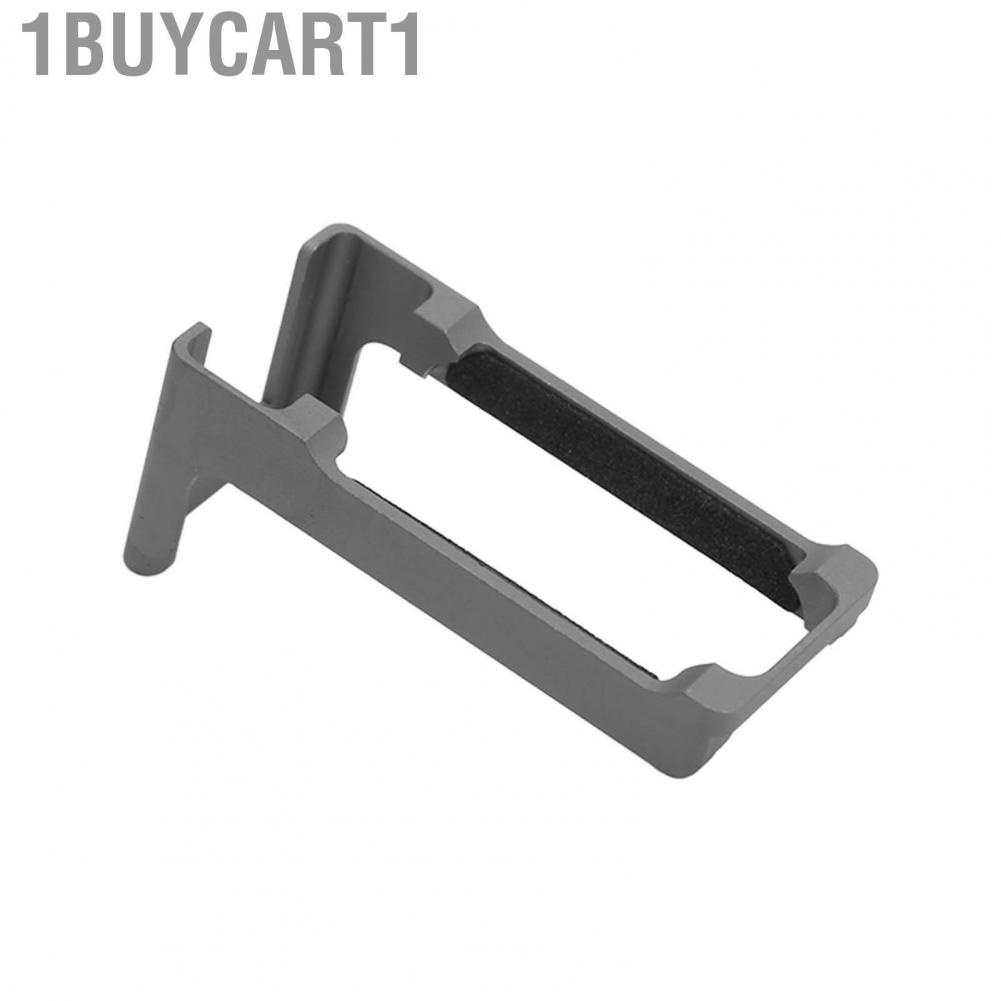 1buycart1 Cold Shoe Extension Mount  Black Integrated Compact CNC Aluminum for Action 2 Motion Camera