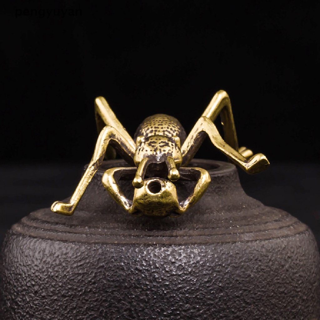 Đế Cắm Nhang Hình Kiến Bằng Đồng Thau Để Bàn Trang Trí Văn Phòng
