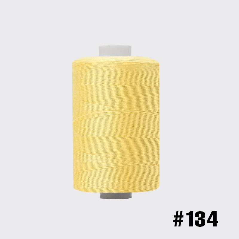 100% Polyester chỉ may cho quần jean quilting 300m/Bobbin cho tay may chỉ thô bền 203 dày 300m