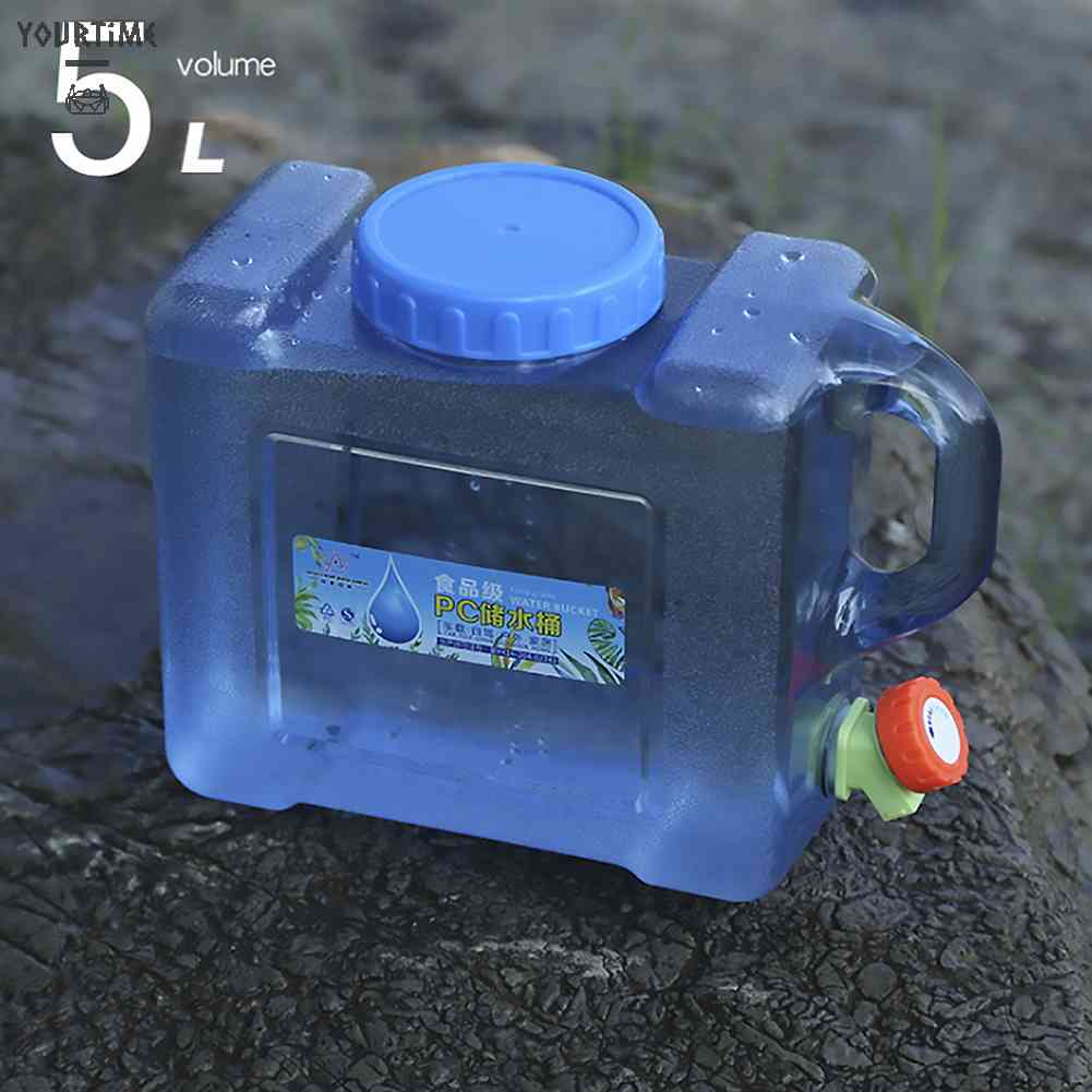 Bình Nước 5L Kèm Vòi Tiện Dụng Cho Hoạt Động Ngoài Trời