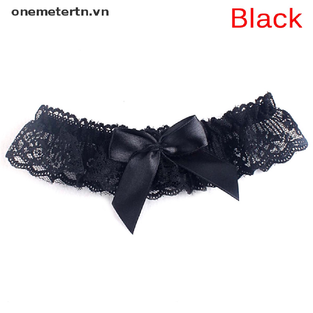 Onemetertn Dây Ruy Băng Ren Trắng / Đen Thắt Nơ Có Thể Điều Chỉnh Làm Quà Tặng Đám Cưới VN