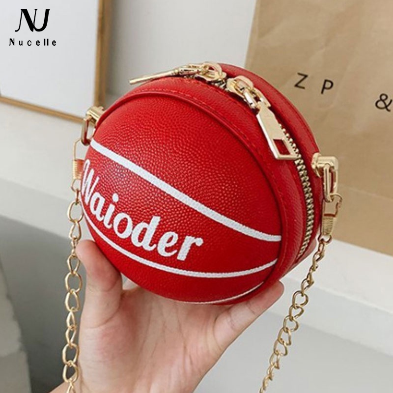 Bololo Túi Đeo Chéo Hình Quả Bóng Rổ Thiết Kế Mới Đáng Yêu Dành Cho Bé Trai Và Bé Gái