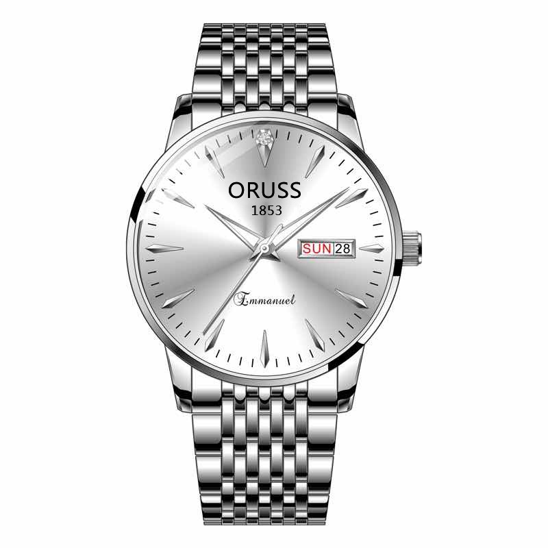 Đồng Hồ Nam Chính Hãng  Dây Da Cao Cấp Có Lịch Ngày Kiểu Dáng Thời Trang Doanh Nhân Đẹp Giá Rẻ