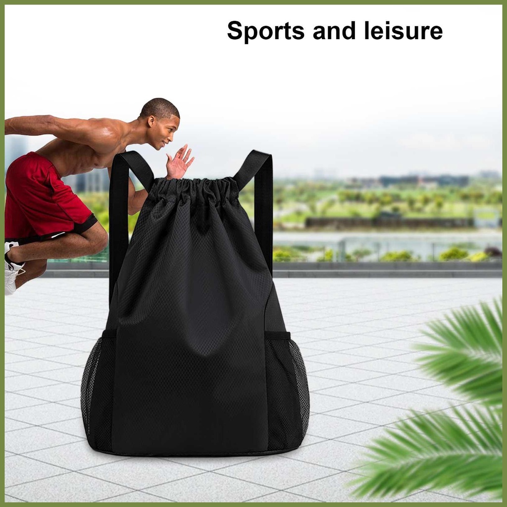 Túi Dây Rút Thể Thao Sức Chứa Lớn Chống Thấm Nước Có Lưới kouvn kouvn
