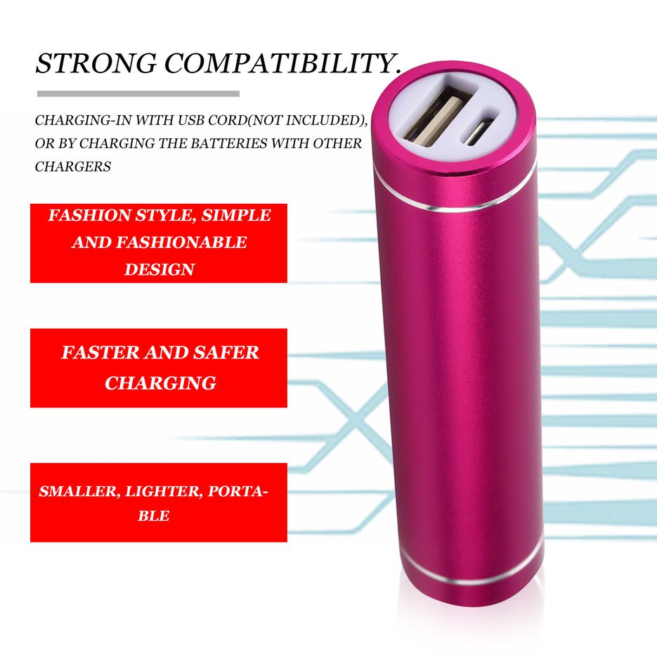 ✱BEST✱ Mini USB Mobile Power Bank Charger Pack Box Battery Case for 1x 18650 Battery