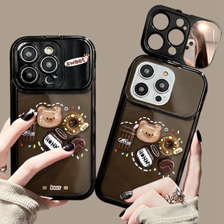 Ốp Điện Thoại Silicon Hình Gấu 3D Cho iPhone 11 12 13 14 Pro MAX Plus Mini 6 S 7 8 Plus X XR XS MAX SE 2020 11Pro 12pro 13Pro
