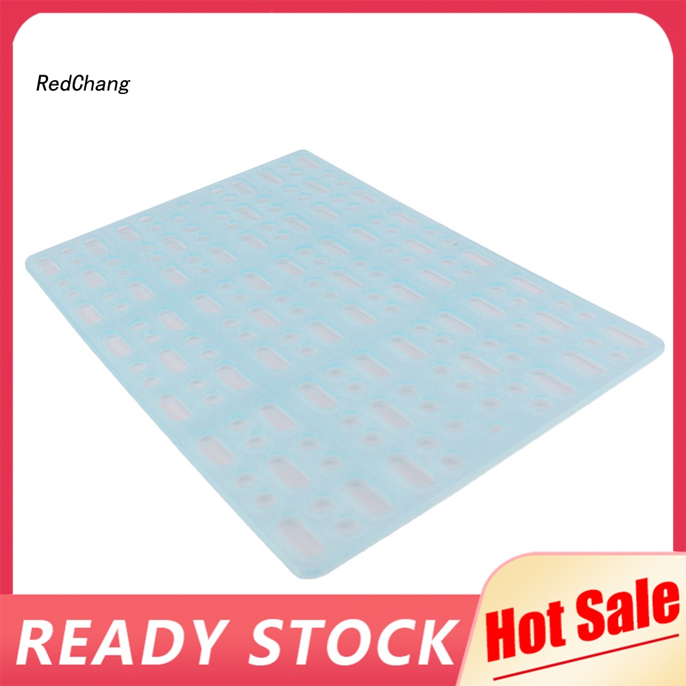 Rc ~ Thảm Lót Chuồng Thú Cưng Thỏ / Chuột Hamster Chống Trượt Họa Tiết Bàn Chân Nhỏ