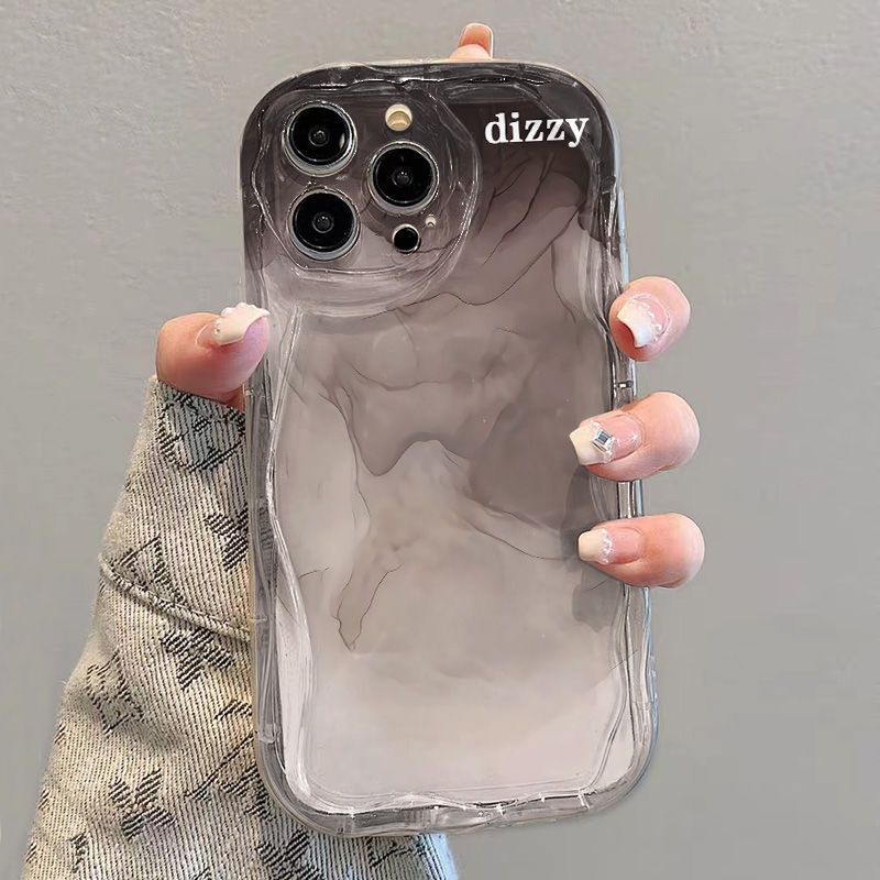 ✅Ốp Điện Thoại Mềm Màu Xám Trong Suốt 3ZDZ Cho iPhone14 / 13promax 12 / 11 7 / 8p xs / xr