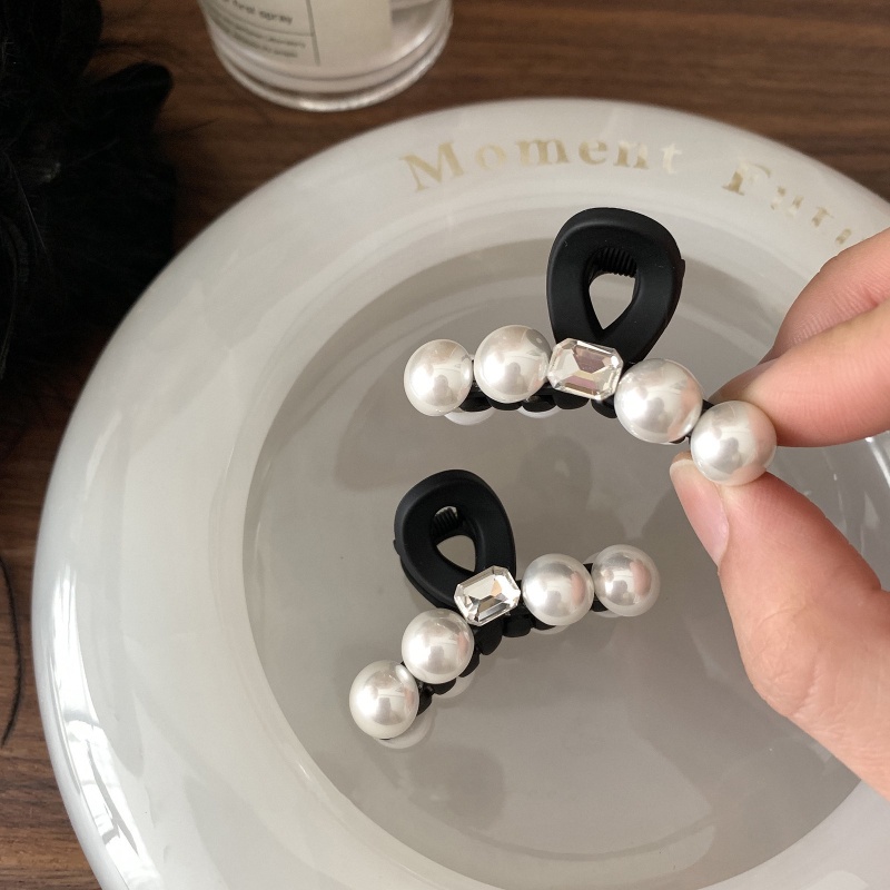 Kẹp Tóc Mini Đính Ngọc Trai Phong Cách Hàn Quốc Thanh Lịch Cho Nữ