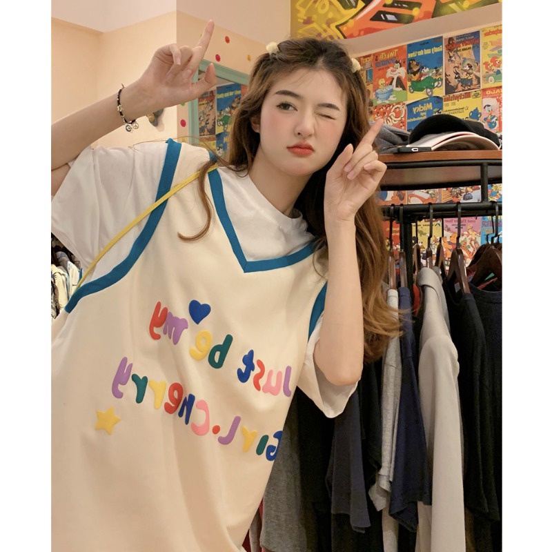 Áo Thun Tay Ngắn Cổ Thuyền Chất Liệu Cotton Thời Trang Mùa Hè Cho Nữ