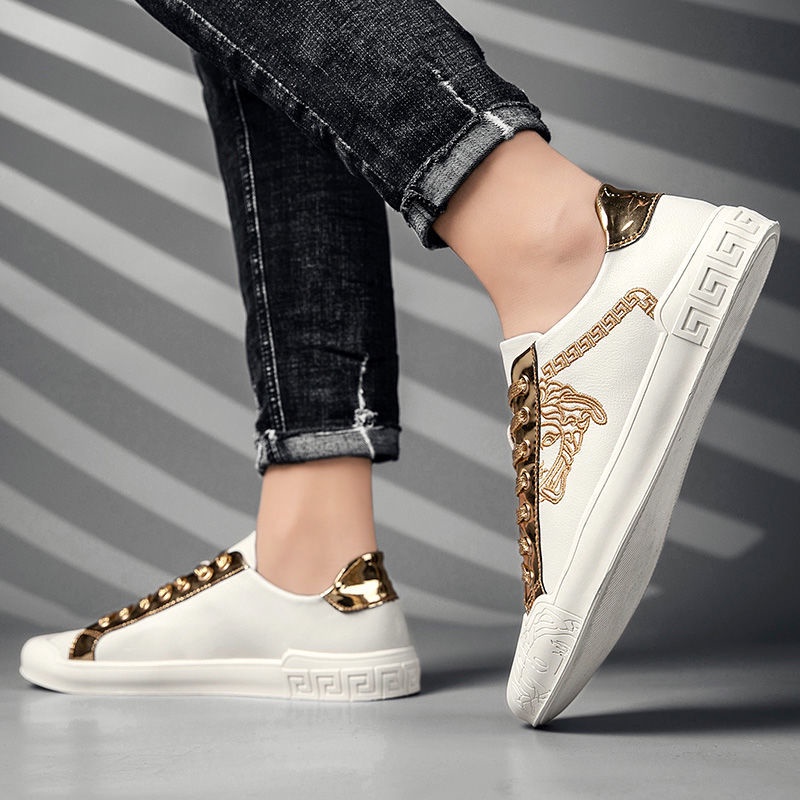 Giày Lười Da Phong Cách Hàn Quốc Thời Trang Xuân Thu 2023 Cho Nam