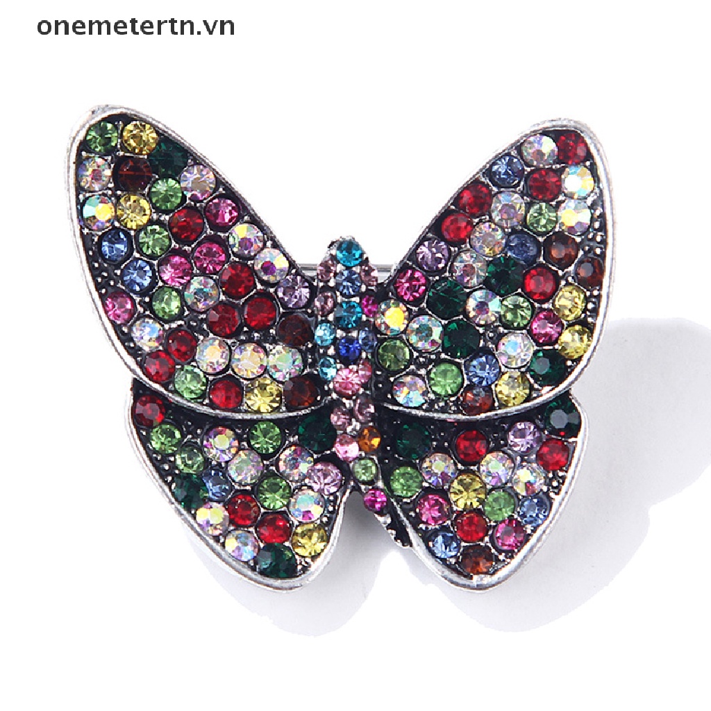 Ghim Cài Áo Hình Bướm Nhiều Màu Sắc Thời Trang Cho Nữ