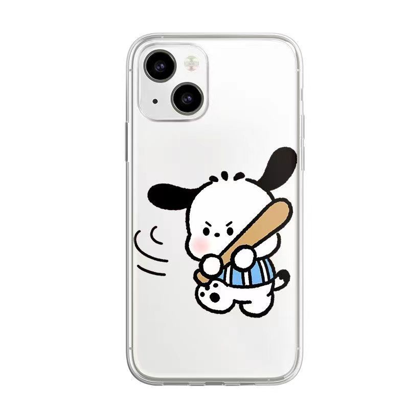 ✅Ốp Điện Thoại Họa Tiết Pacha Dog Pudding Phong Cách Đường Phố Cho iPhone 14Promax 11 / 12 13 / 8 / Xr