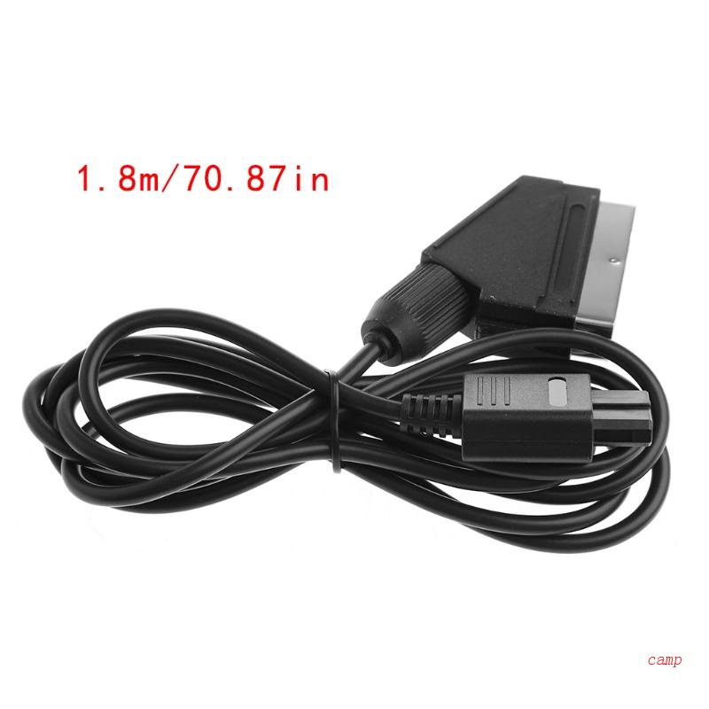 Dây Cáp RGB Scart Cho GameCube RGB Scart Console N64 SNES NGC Scart TV AV Lead AV